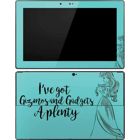 Disney Princess Ariel Gizmos and Gadgets Art Surface Pro Tablet Skin